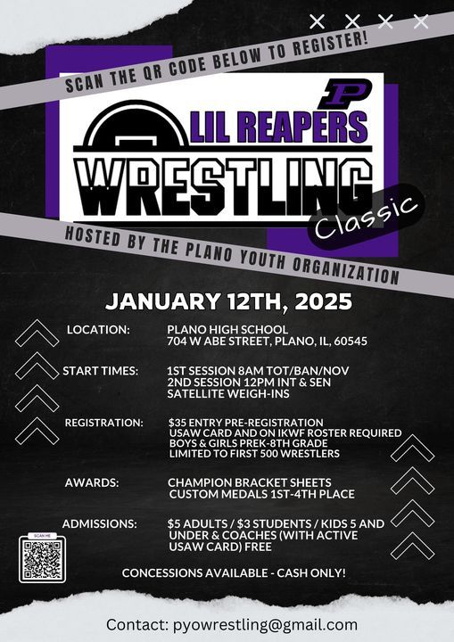 Lil Reapers Wrestling Classic