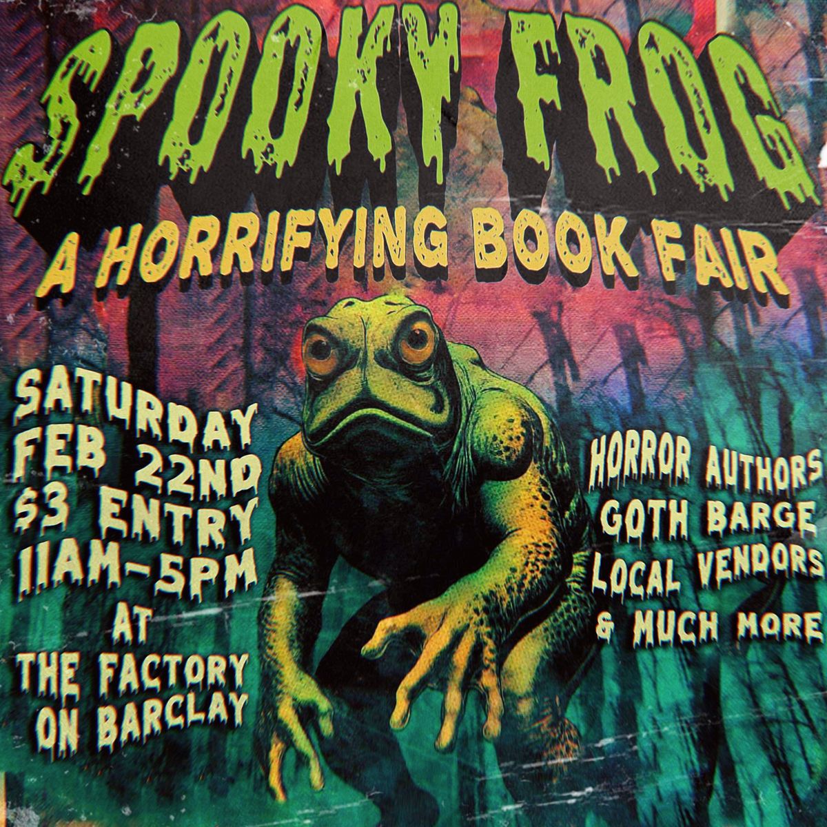 Spooky Frog Horrifying Book Fair 3!