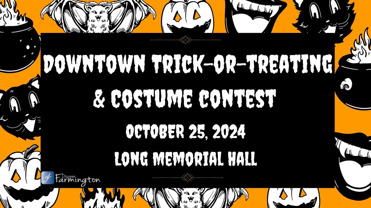 Downtown Trick-or-Treating & Costume Contest