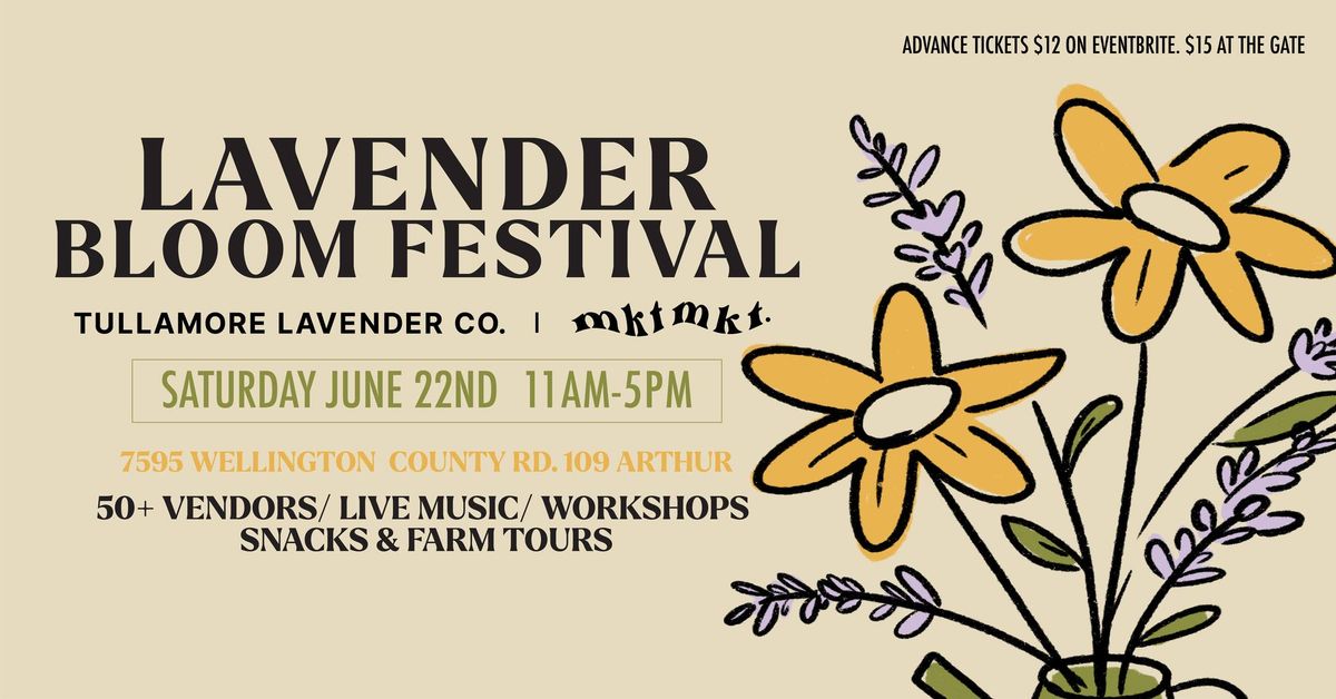 Lavender Bloom Festival
