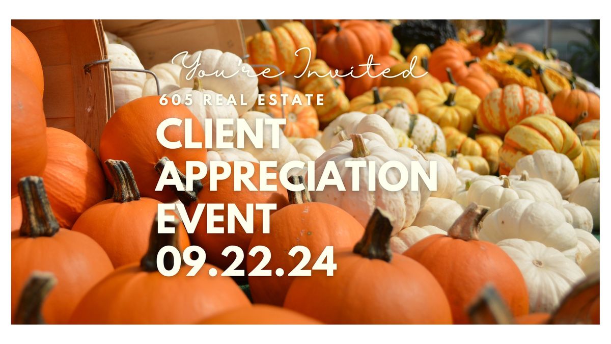 Fall Client Appreciation Event