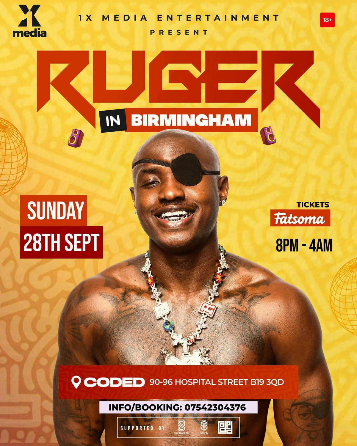Ruger performing live