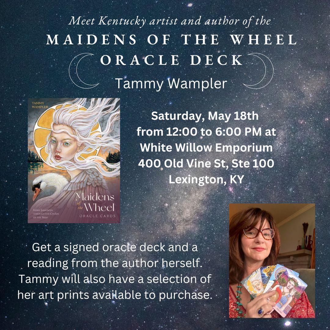 Meet the Kentucky writer & author of the Maidens of the Wheel Oracle - Tammy Wampler