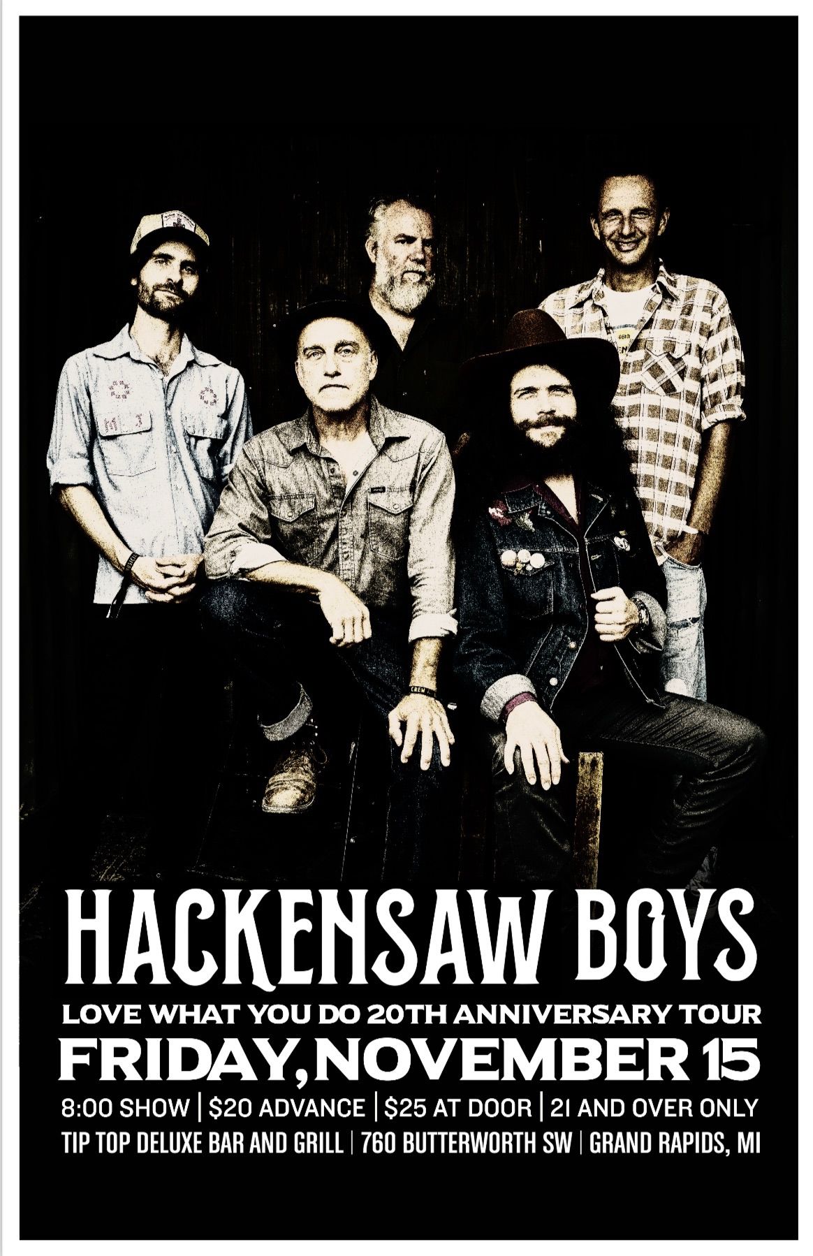 Hackensaw Boys "Love What You Do" 20th Anniversary