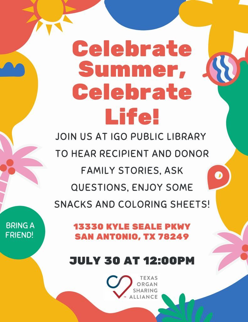 Celebrate Summer, Celebrate Life Townhall