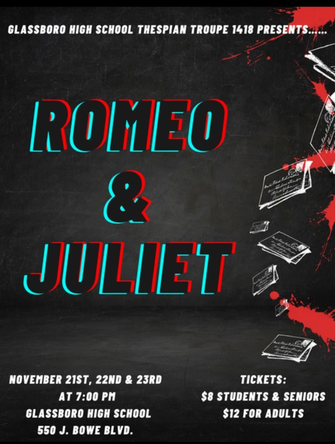 Romeo and Juliet Fall Play! 