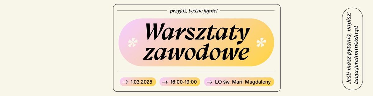 Warsztaty zawodowe