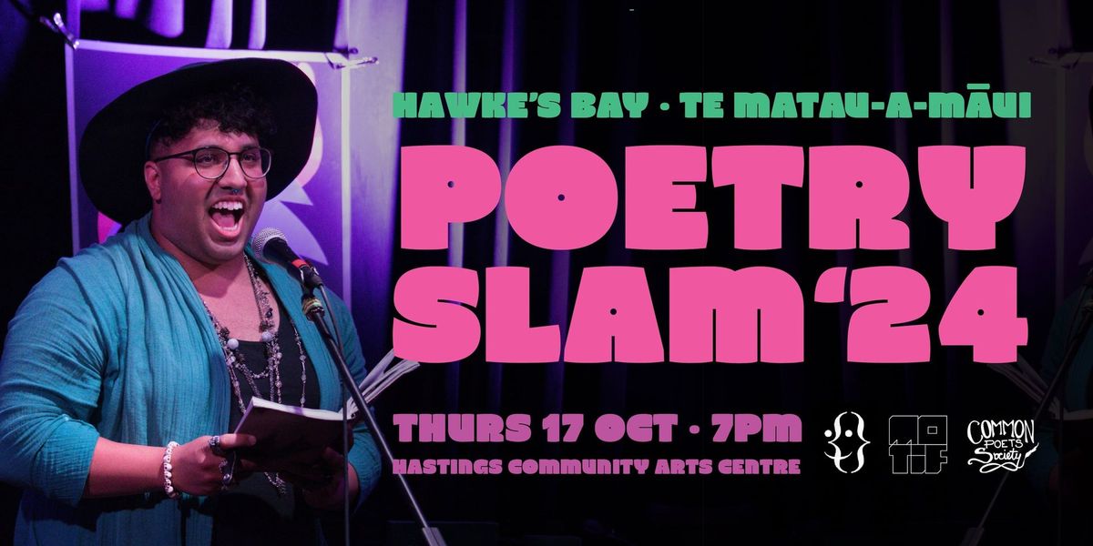 Hawke's Bay Te Matau-a-M\u0101ui Poetry Slam 2024