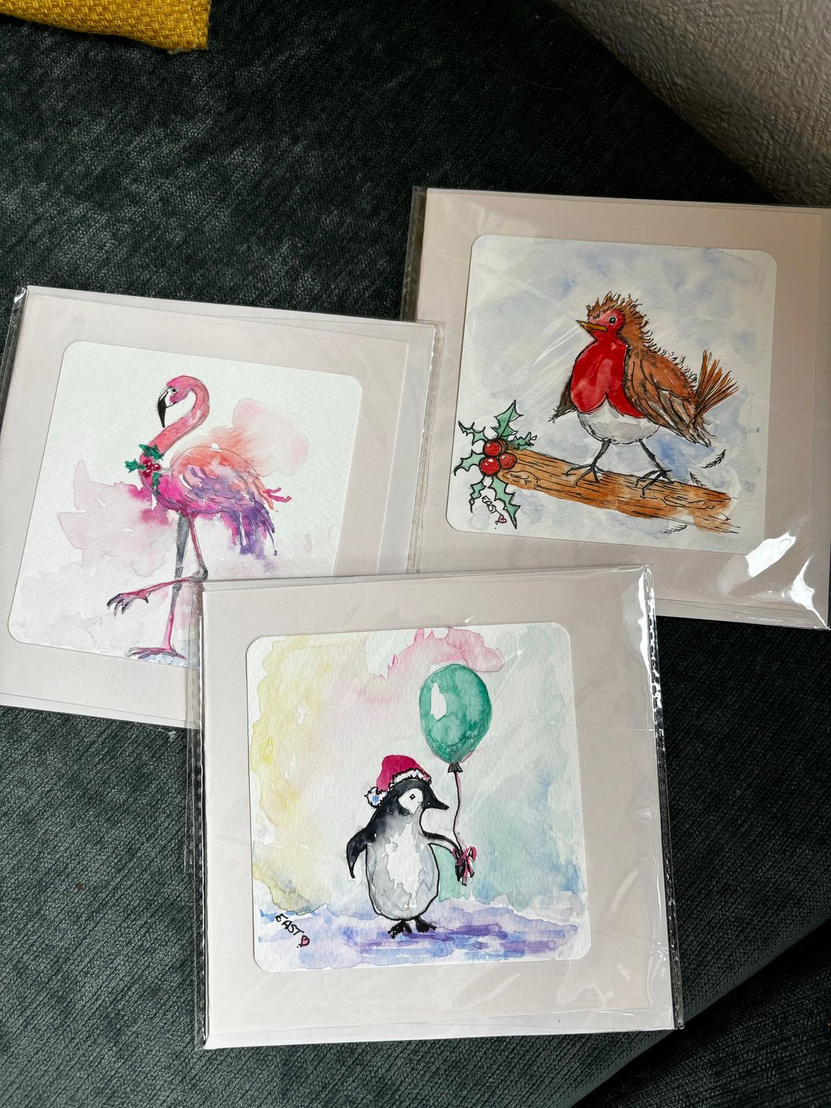 Watercolour Christmas Card Workshop