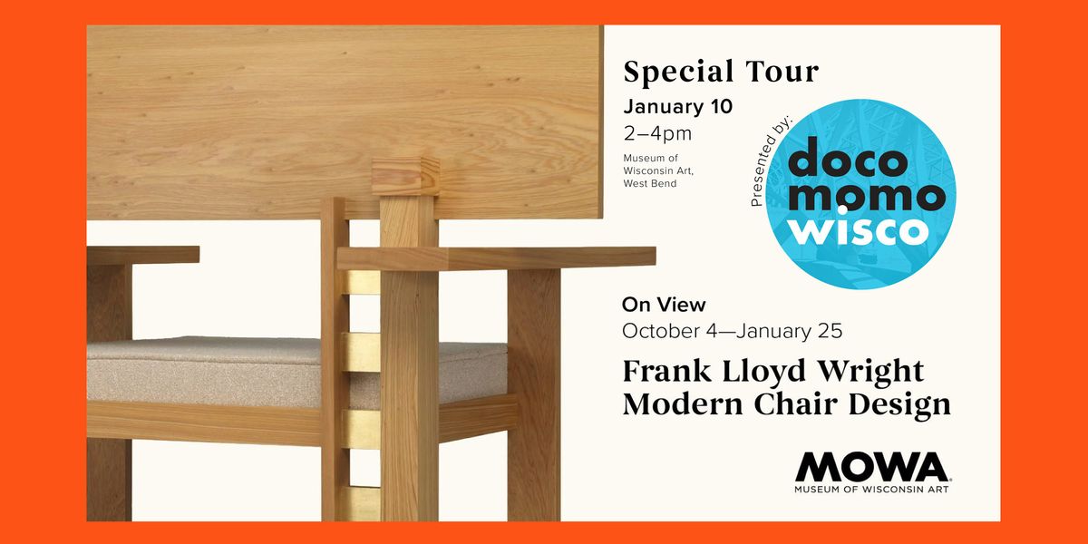 Special Tour \u2013 Frank Lloyd Wright: Modern Chair Design