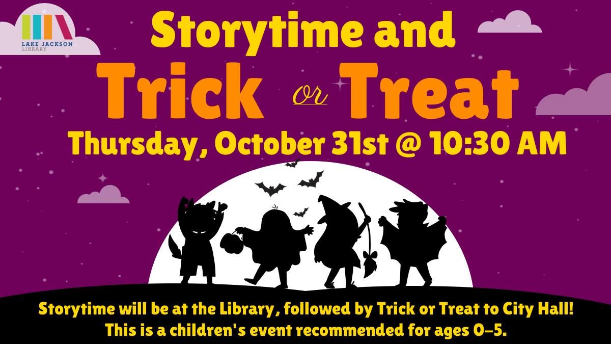 Trick or Treat Storytime