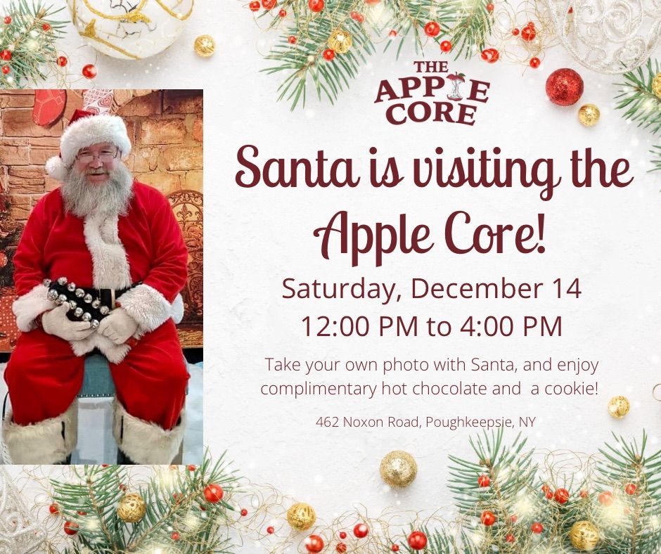 Santa Visits the Apple Core