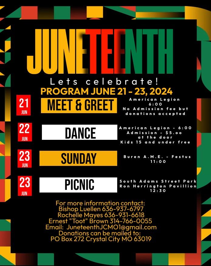 Quad City Juneteenth Homecoming Celebration