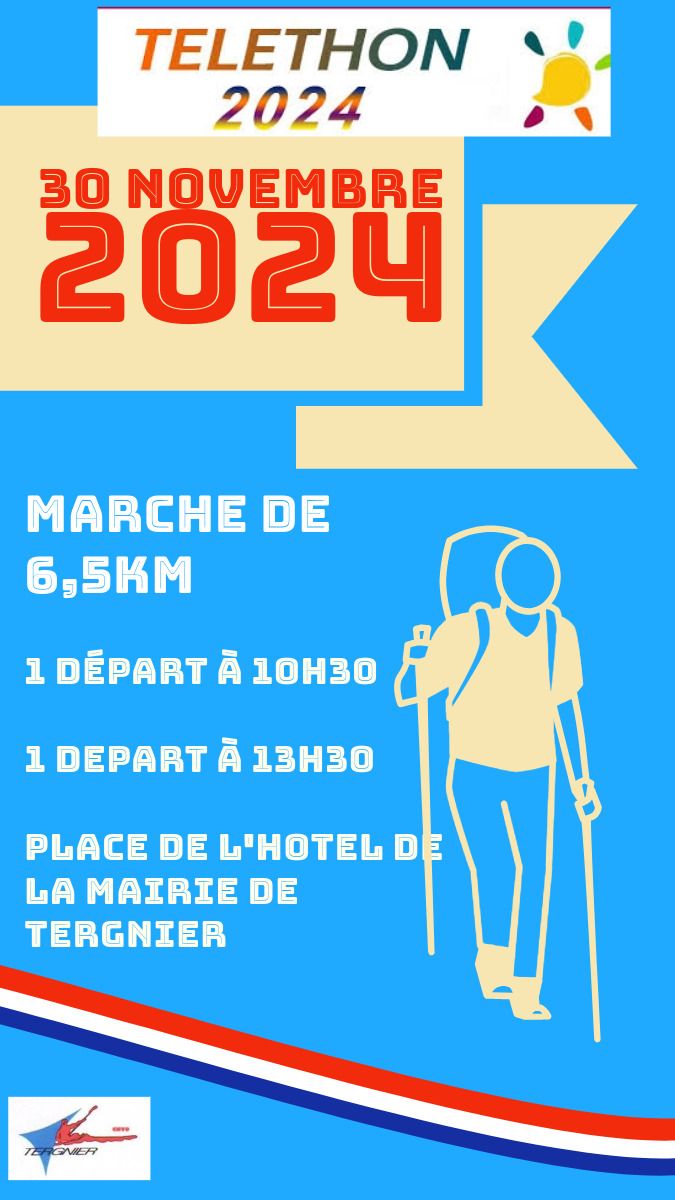 Marche Tergnier Telethon 2024