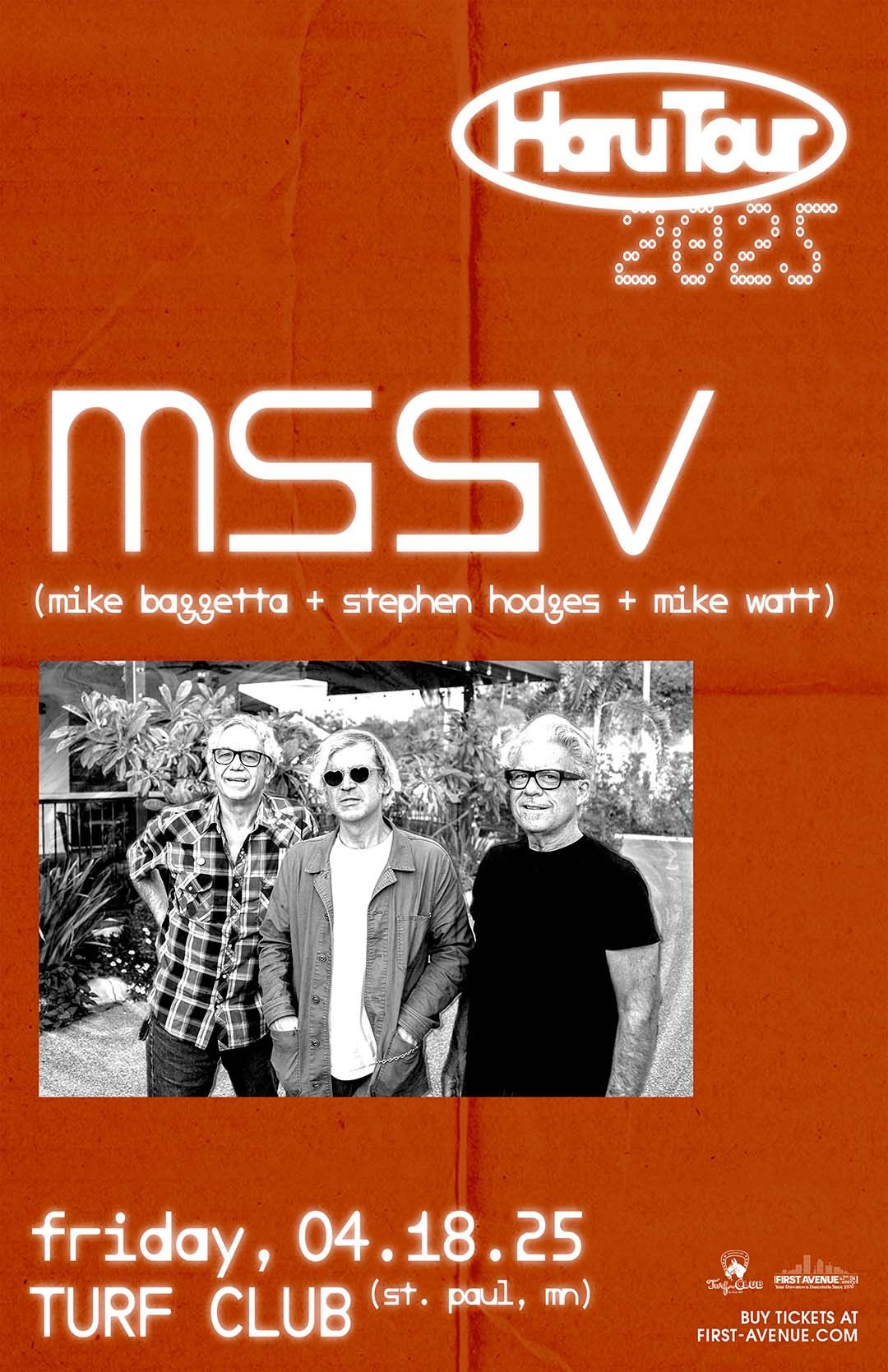 MSSV (Mike Baggetta  Stephen Hodges & Mike Watt)