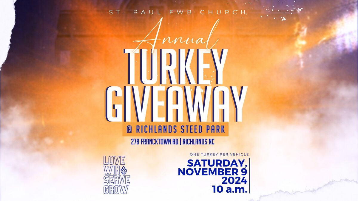 Turkey Giveaway