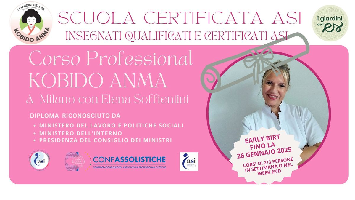 CORSO PROFESSIONALE KOBIDO ANMA