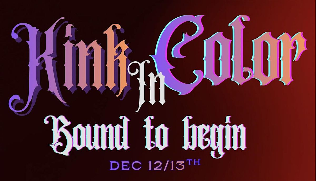 Kink in Color: Bound To Begin