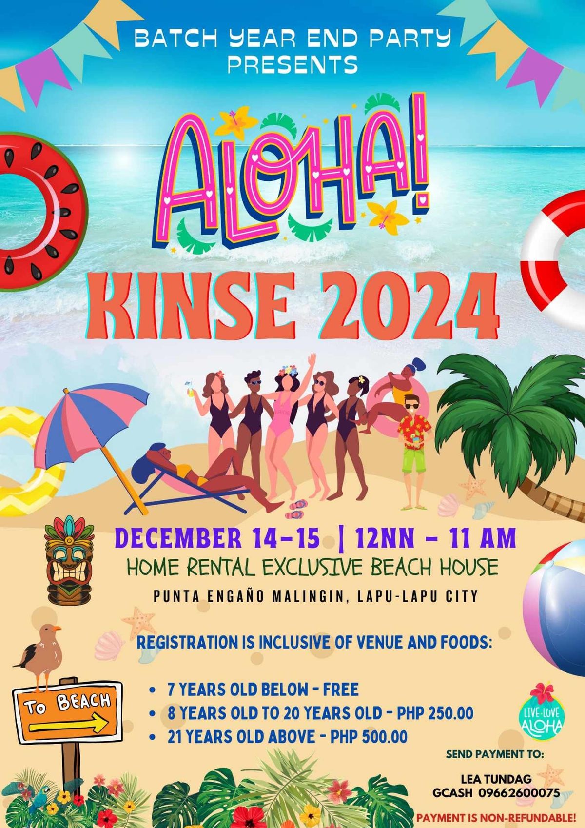 ALOHA KINSE 2024 'Batch Year End Party'