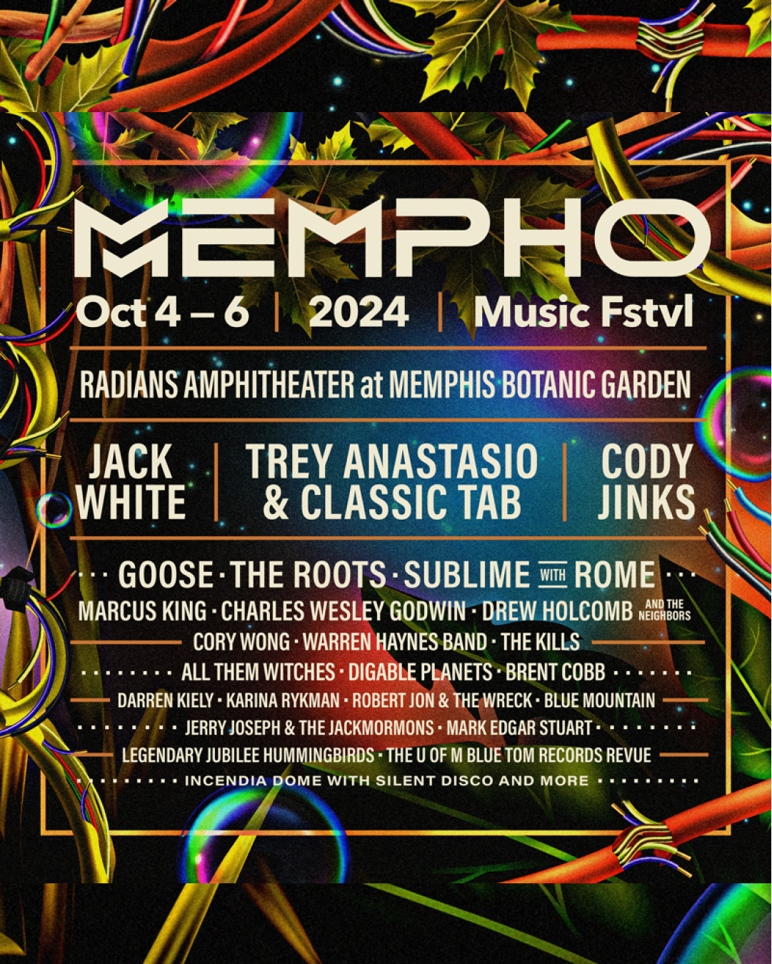 Mempho Music Festival (Saturday) with Trey Anastasio & Classic Tab, The Roots, Charles Wesley Godwin, and more