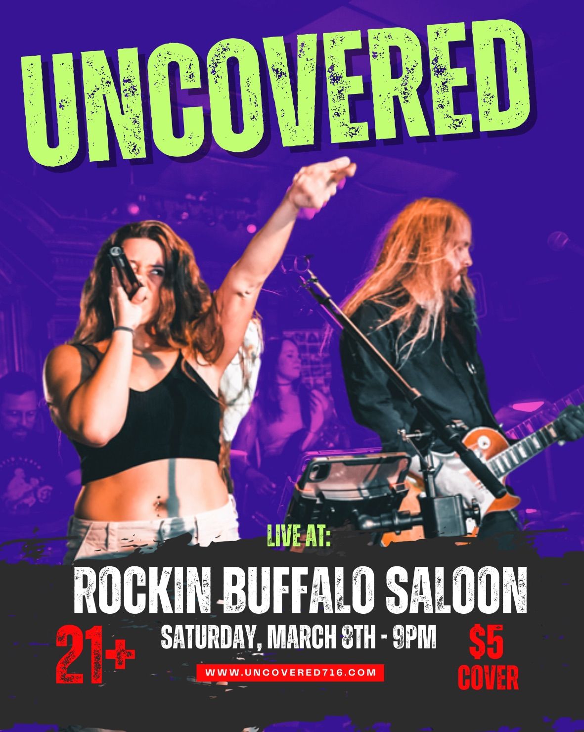 UnCovered RETURNS to Rockin Buffalo!