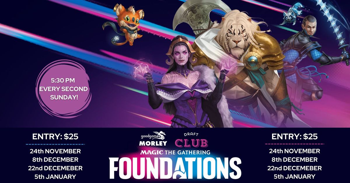 MTG Foundations Draft Club - Good Games Morley