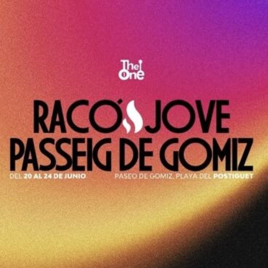 Rac\u00f3 Jove Passeig de Gomiz 2025