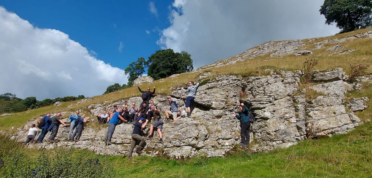 team building\/ abseil\/ climbing day