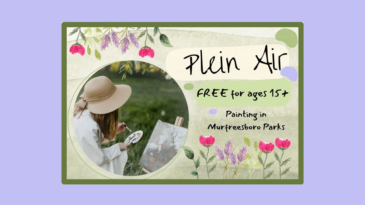 Plein Air Event at Old Fort Park