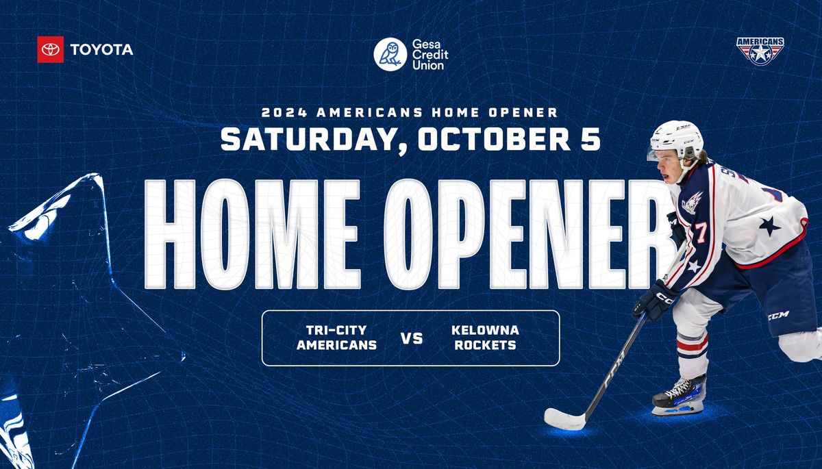 \ud83c\udfd2 Tri-City Americans 2024-25 Home Opener \ud83c\udfd2