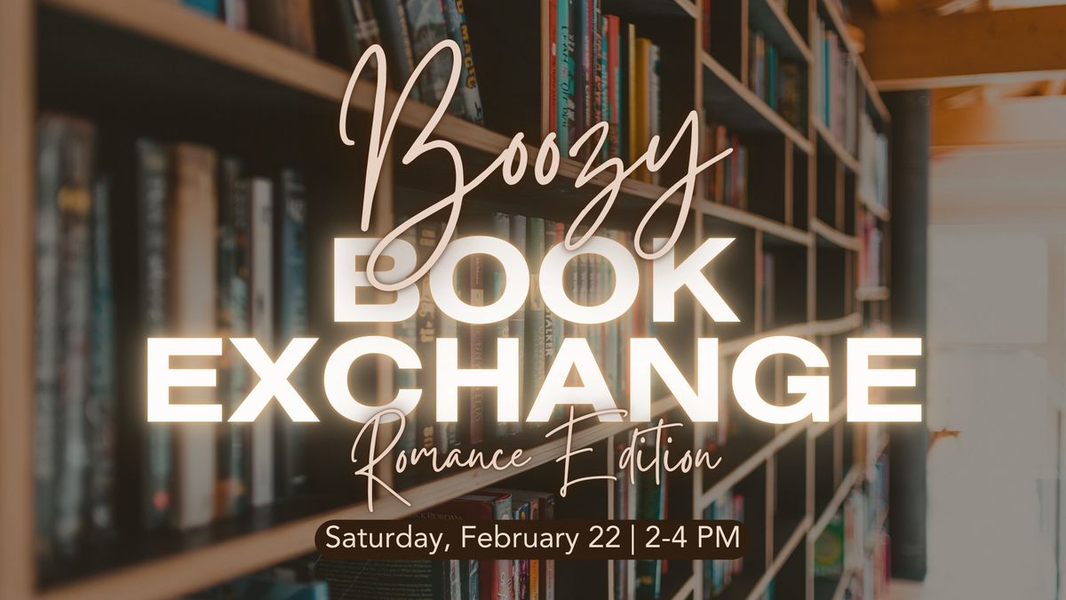 Boozy Book Exchange: Romance Edition