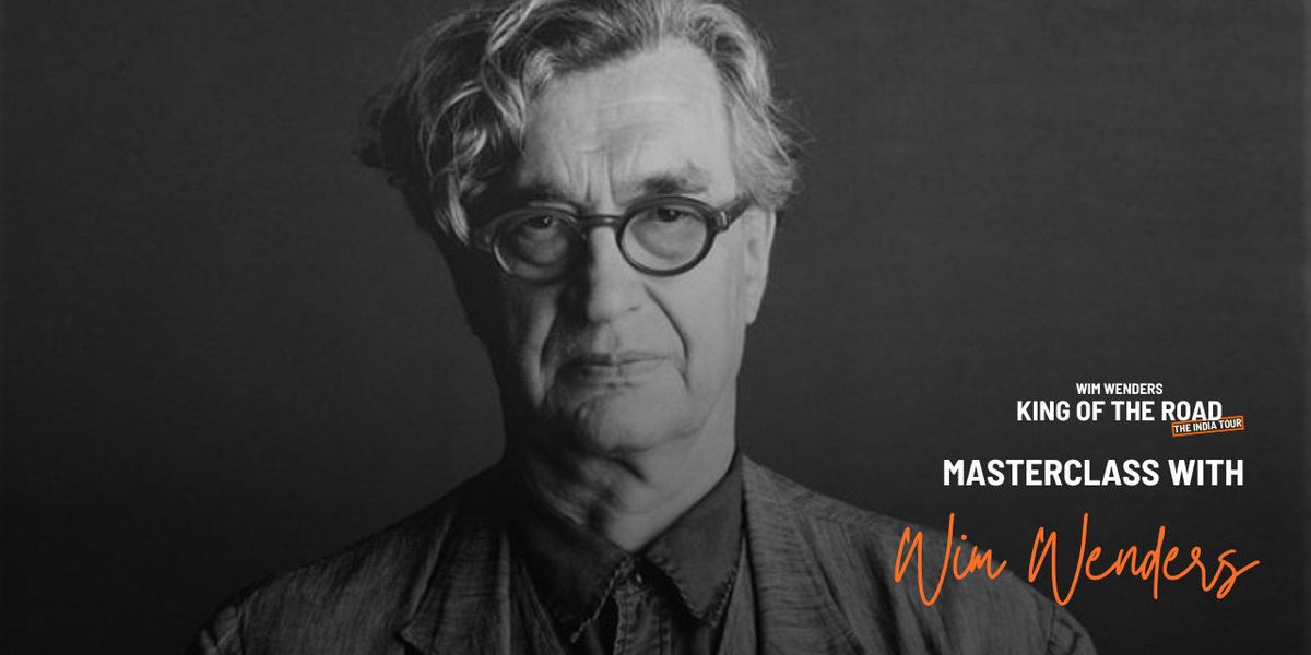 Masterclass by Wim Wenders