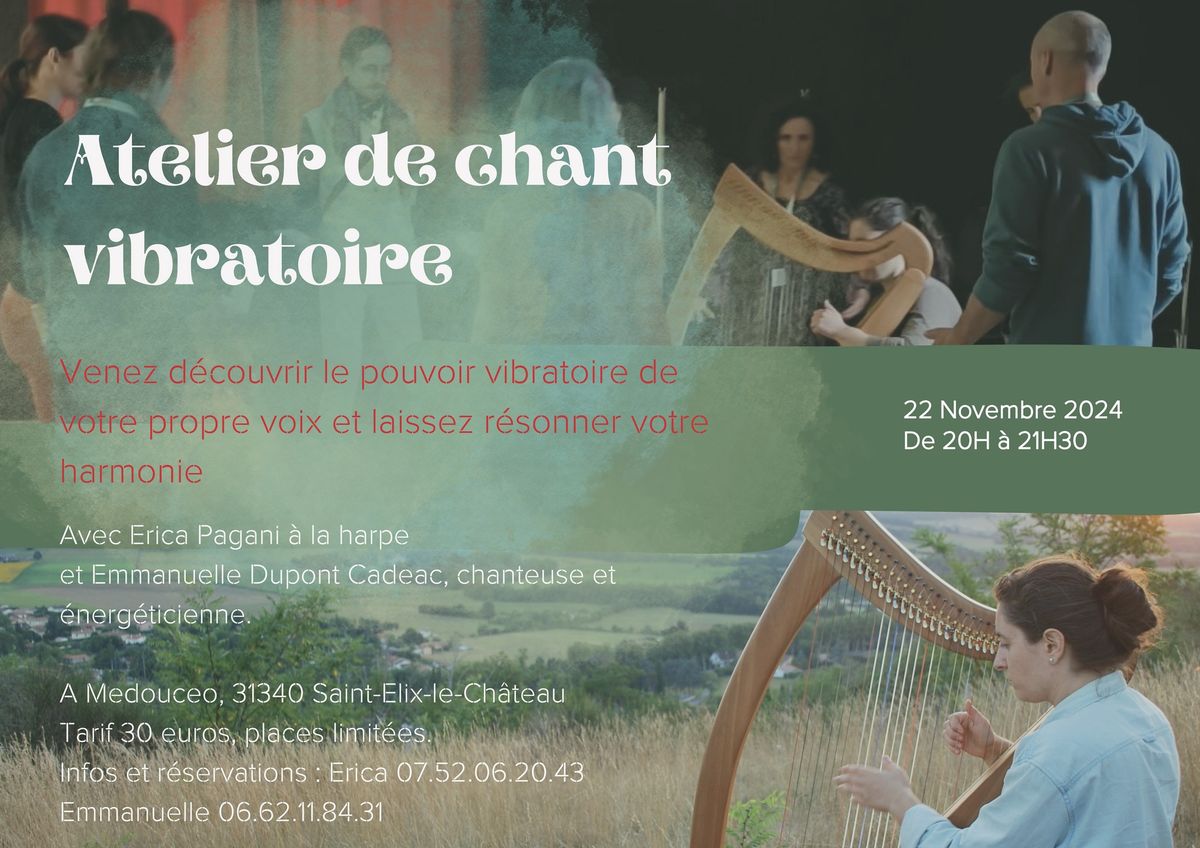 Atelier de chant vibratoire