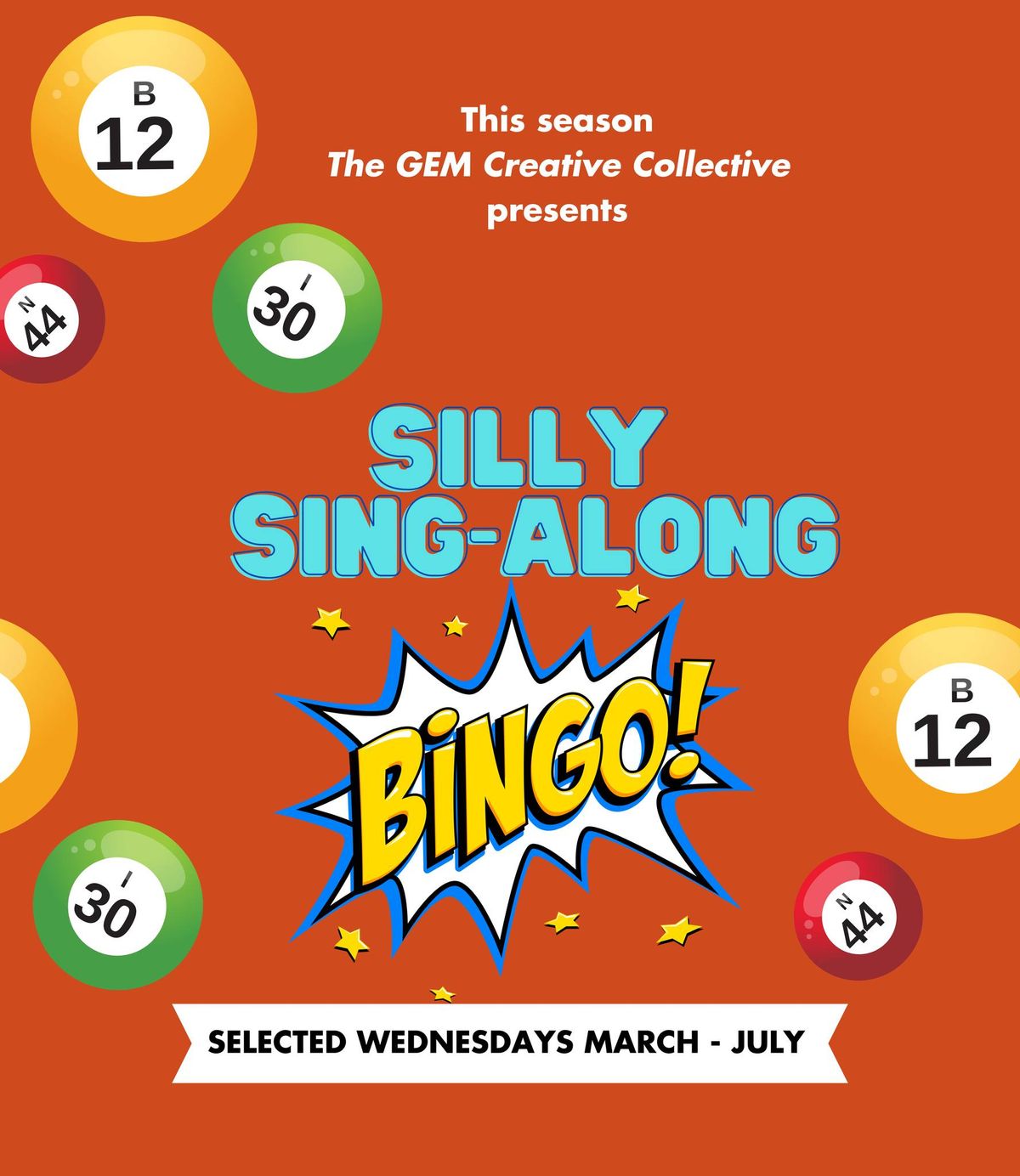 Silly Sing-A-Long Bingo at Stroud Sub Rooms