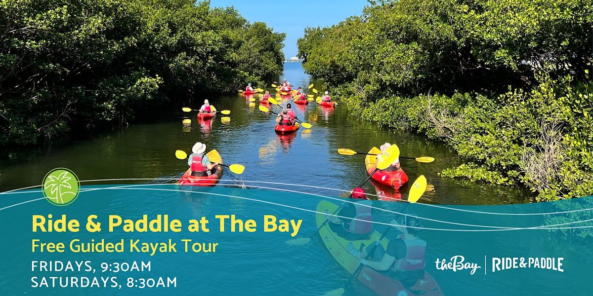 Ride and Paddle at The Bay (Guided Kayak Tour)