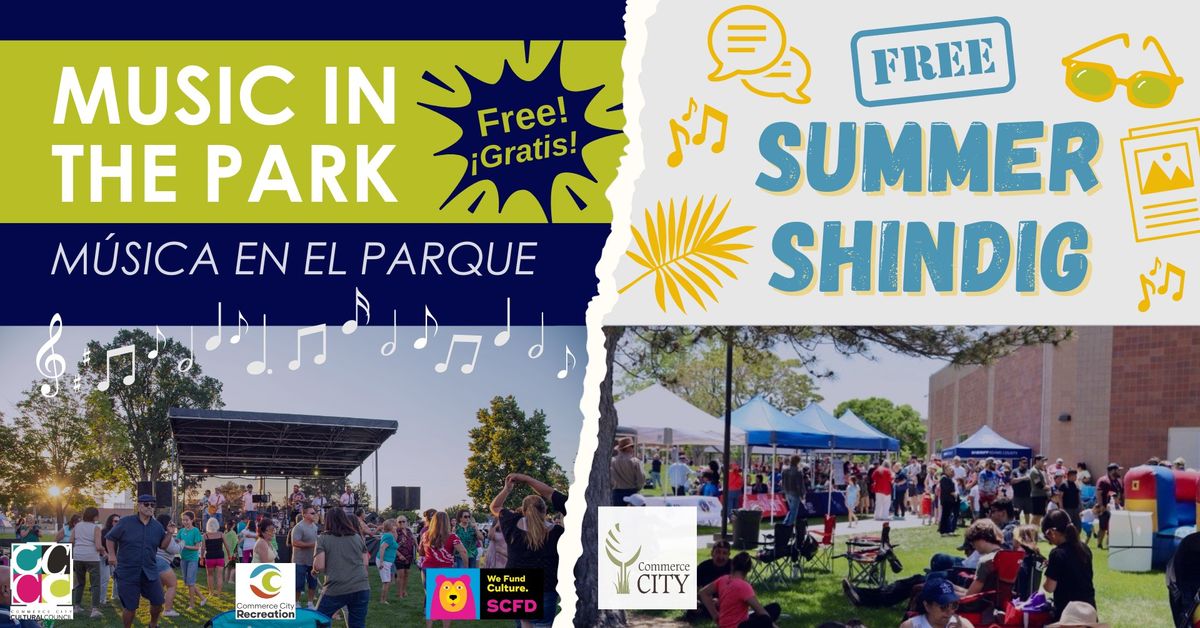 Music in the Park ft. Hot Lunch + Summer Shindig 