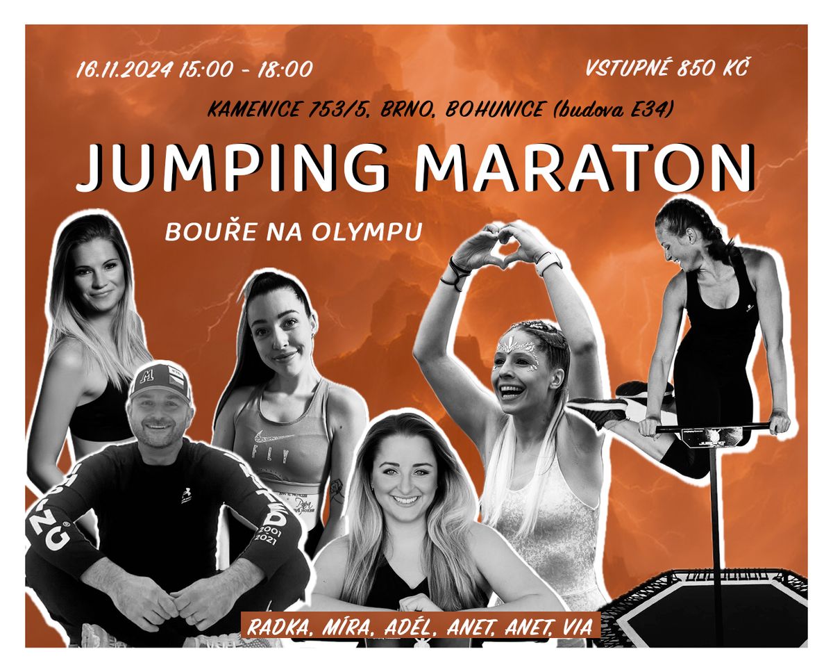 JUMPING maraton - bou\u0159e na Olympu