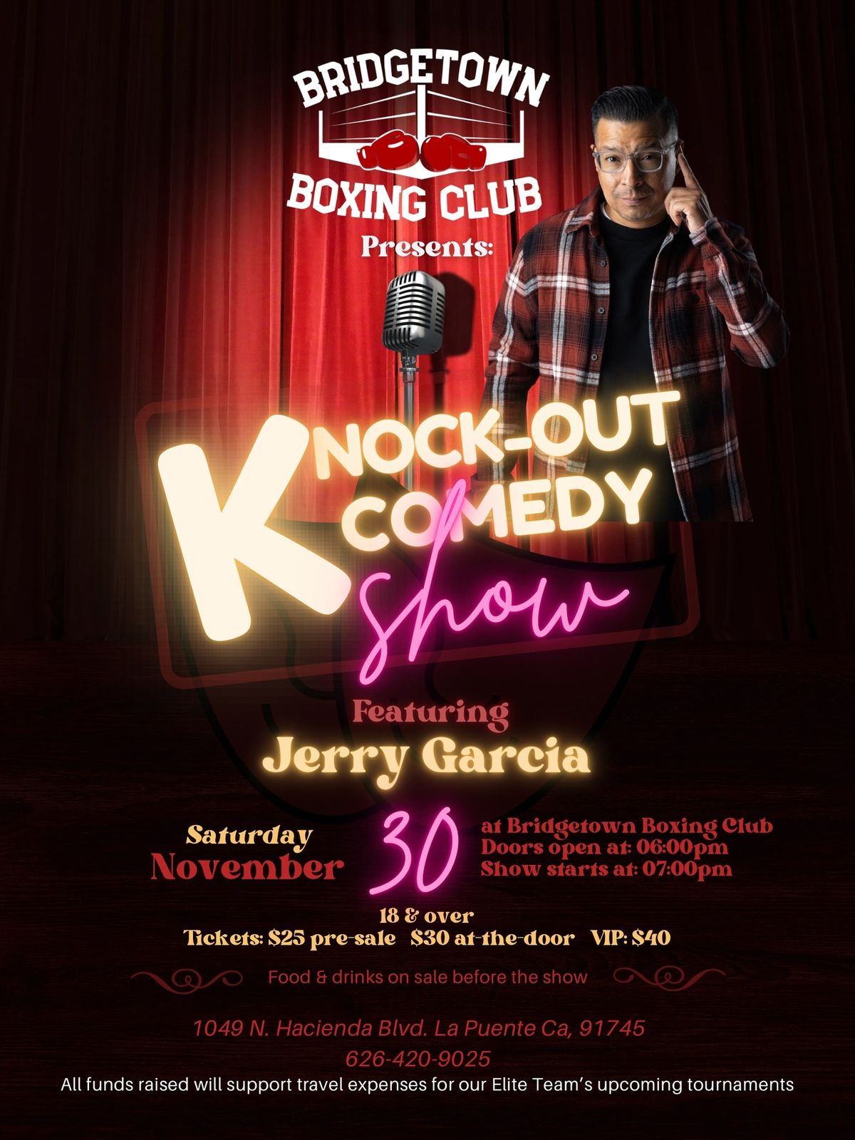 Knock Out Comedy Show Fundraiser