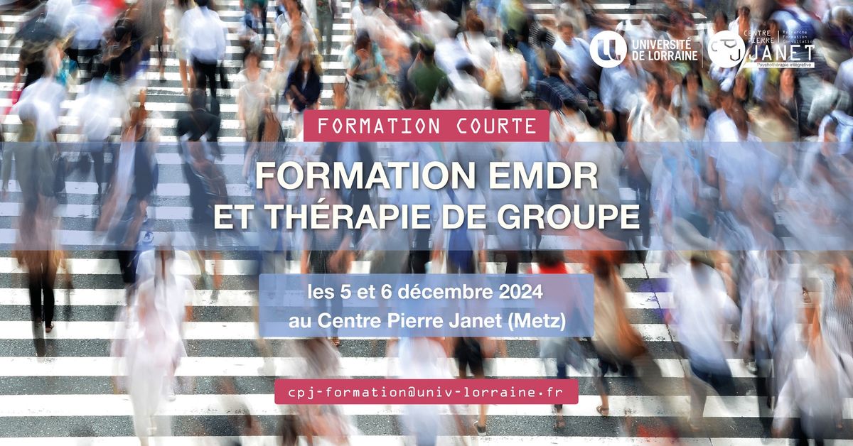 Formation Courte "EMDR et th\u00e9rapie de groupe"