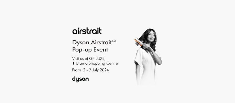 Join us at the Dyson Airstrait Pop Up Event