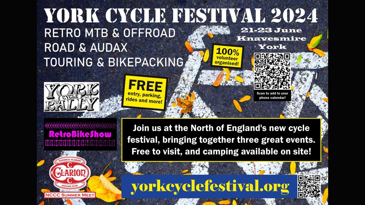 York Cycle Rally & Festival 2024