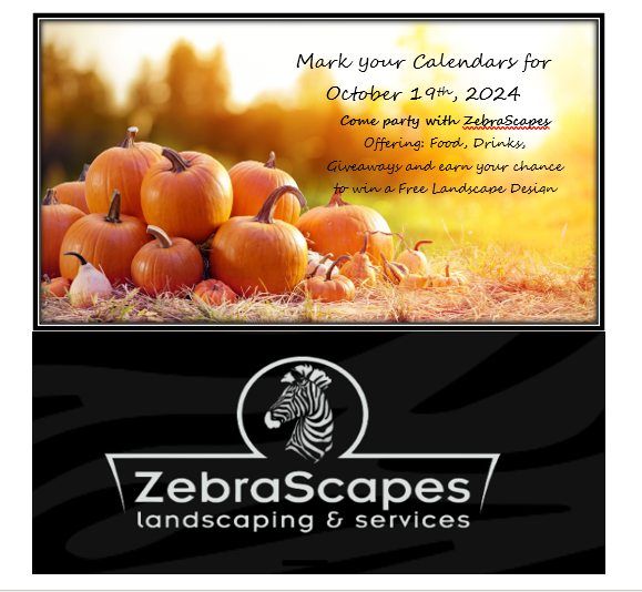 ZebraScapes Fall Festival October 19th 2024