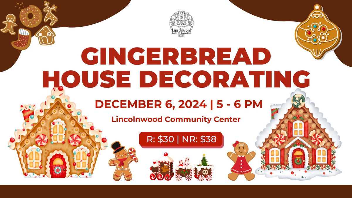 Gingerbread House Decorating