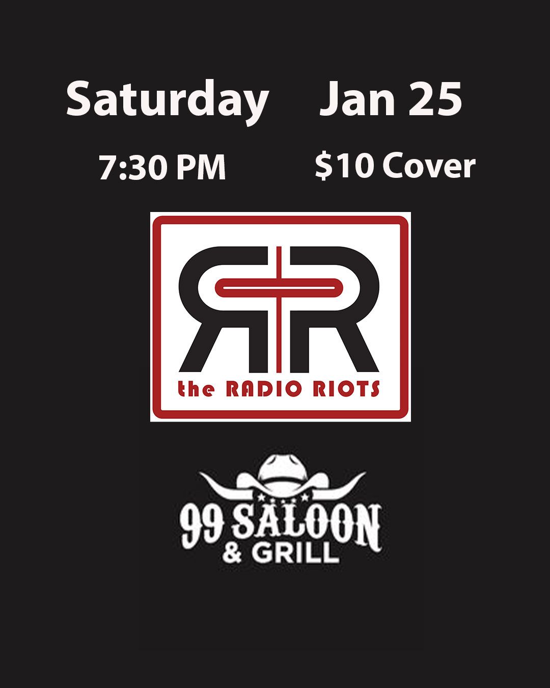 The Radio Riots Debut @ 99 Saloon & Grill