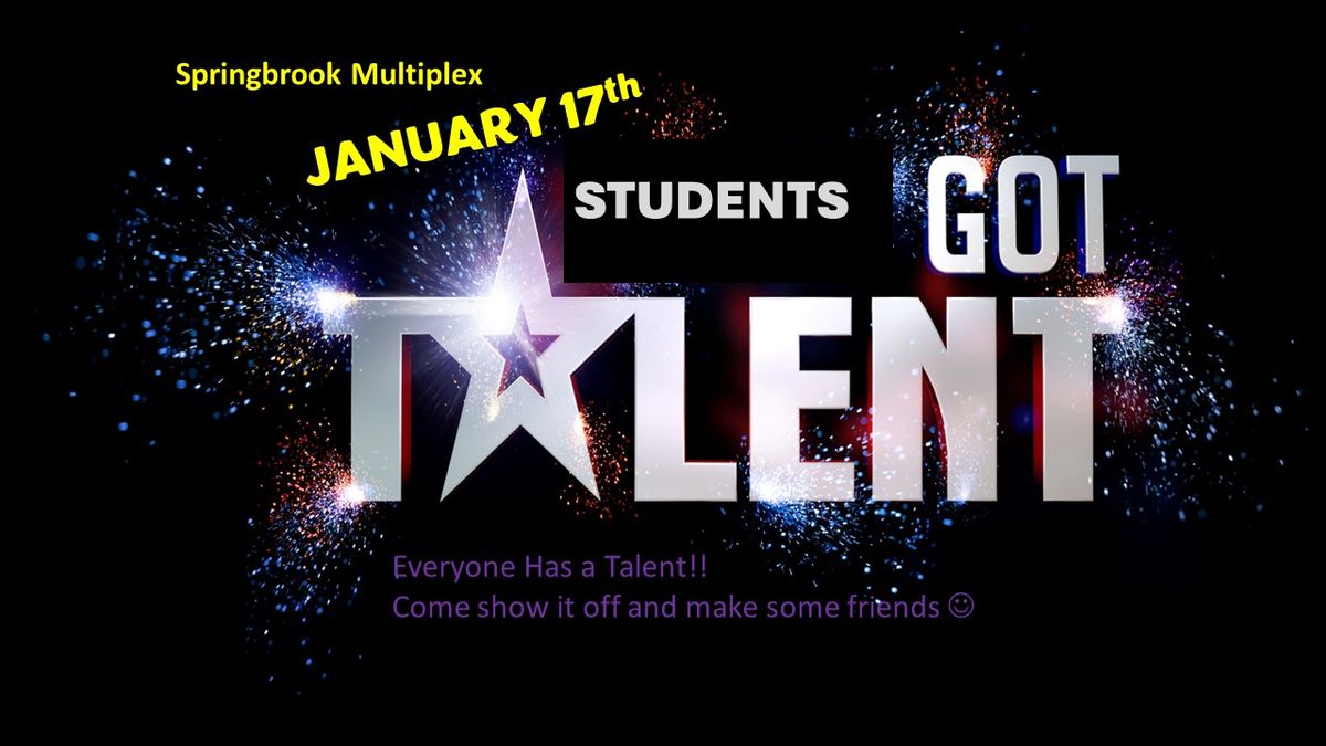 Student Talent Show!