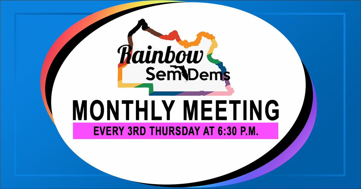 Rainbow SemDems July Meeting