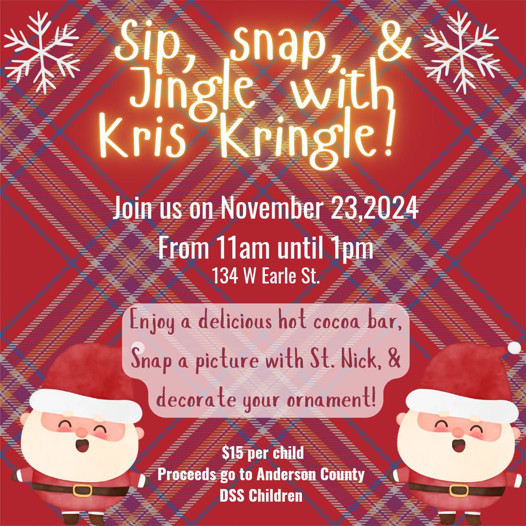 Sip, Snap, & Jingle with Kris Kringle 