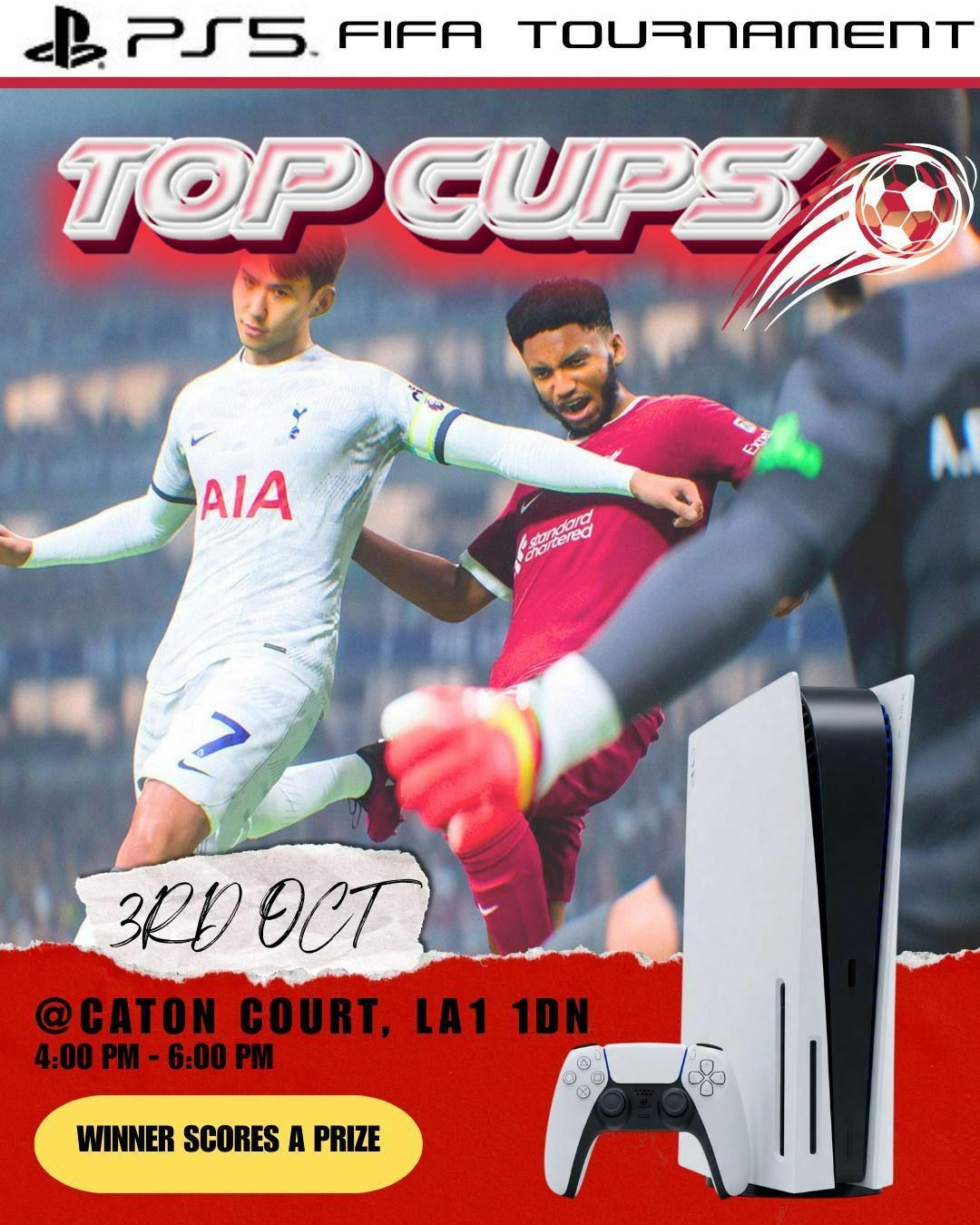 Top Cups: ACS Boys FIFA Tournament 