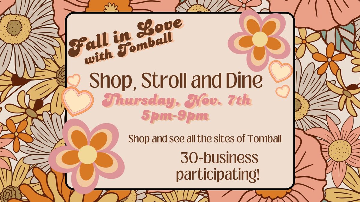 Downtown Tomball November Stroll