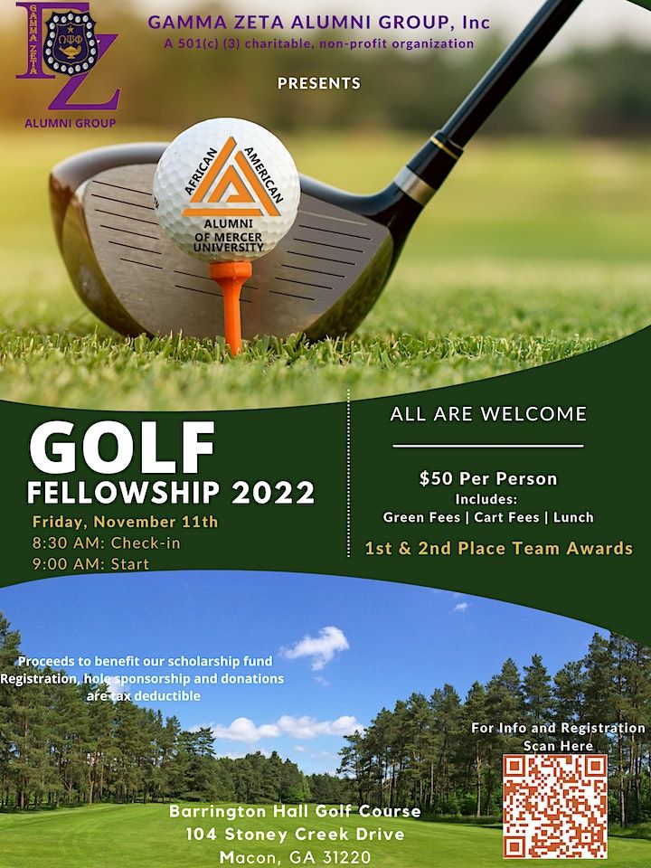 AAA 2022 Golf Fellowship Hosted By Omega Psi Phi Fraternity, Barrington ...